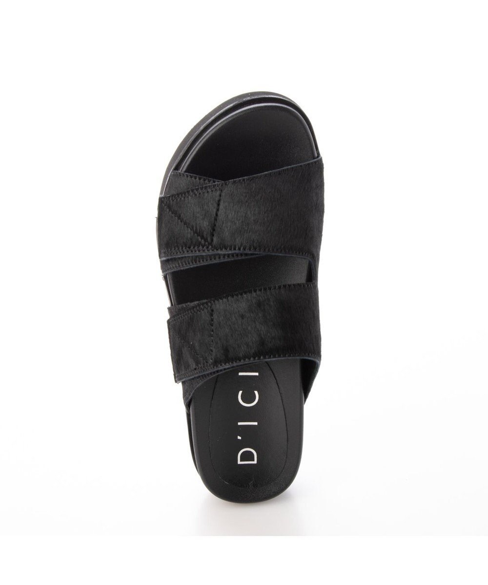 MODE ET JACOMO <D'ICI>フットベッドハラコスポーツサンダル 