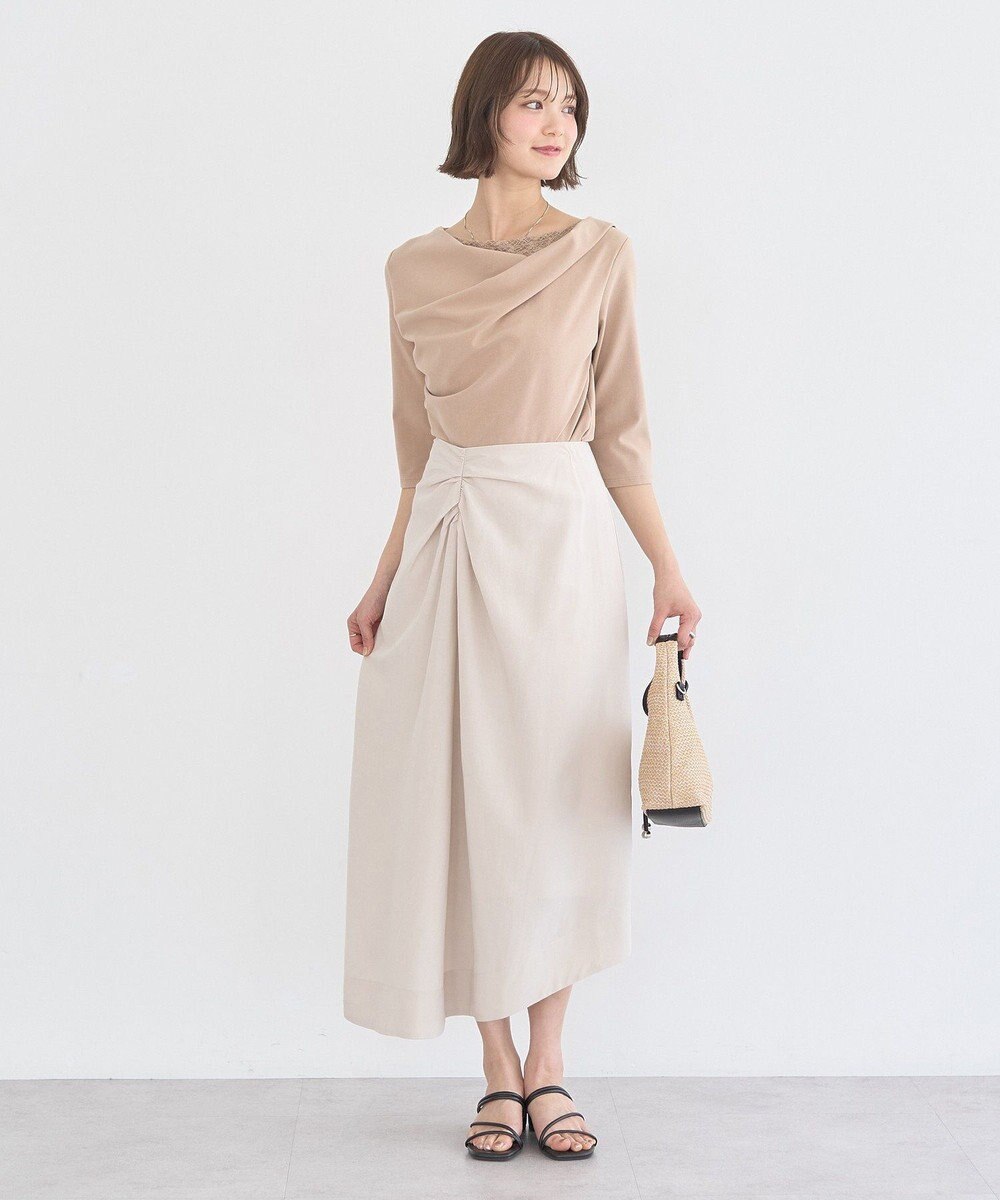 earth music&ecology ウエストツイストアシメスカート 