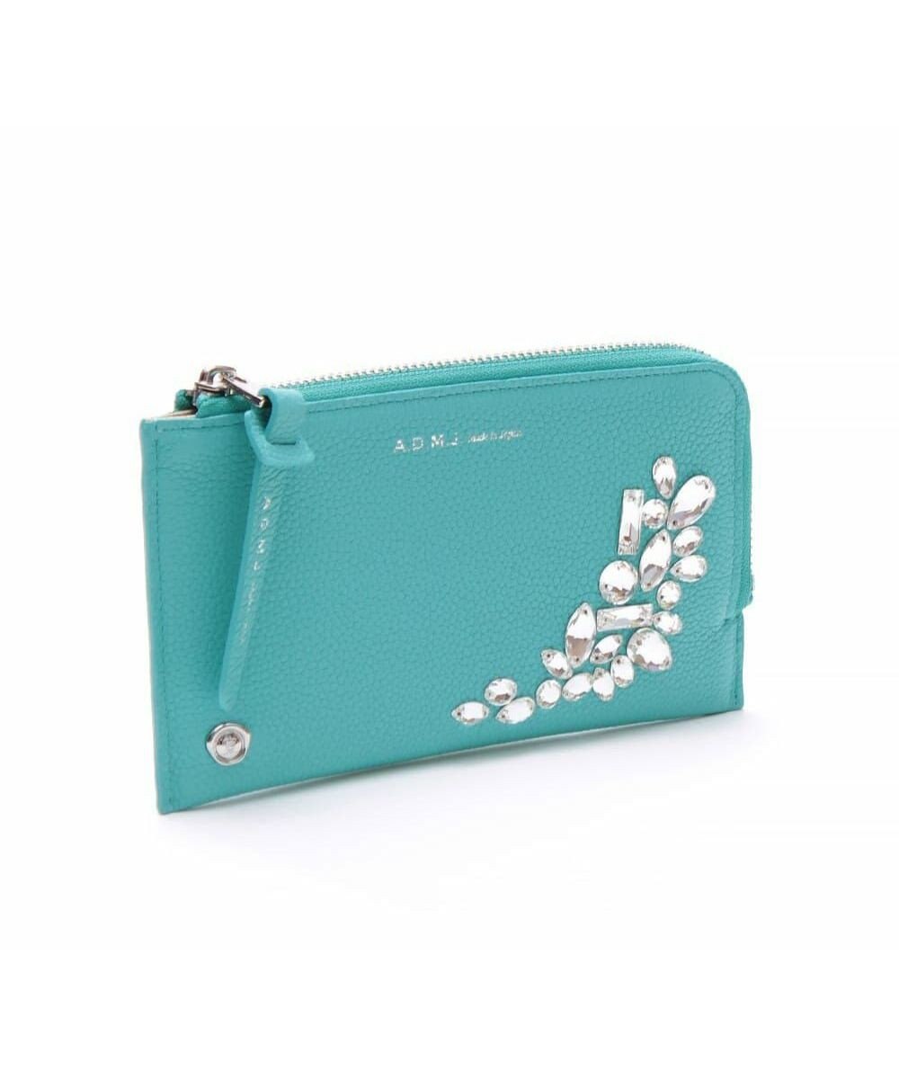 A.D.M.J. 【牛革】モーツァルト/スワロフスキー・クリスタル付オーガナイザーパース 