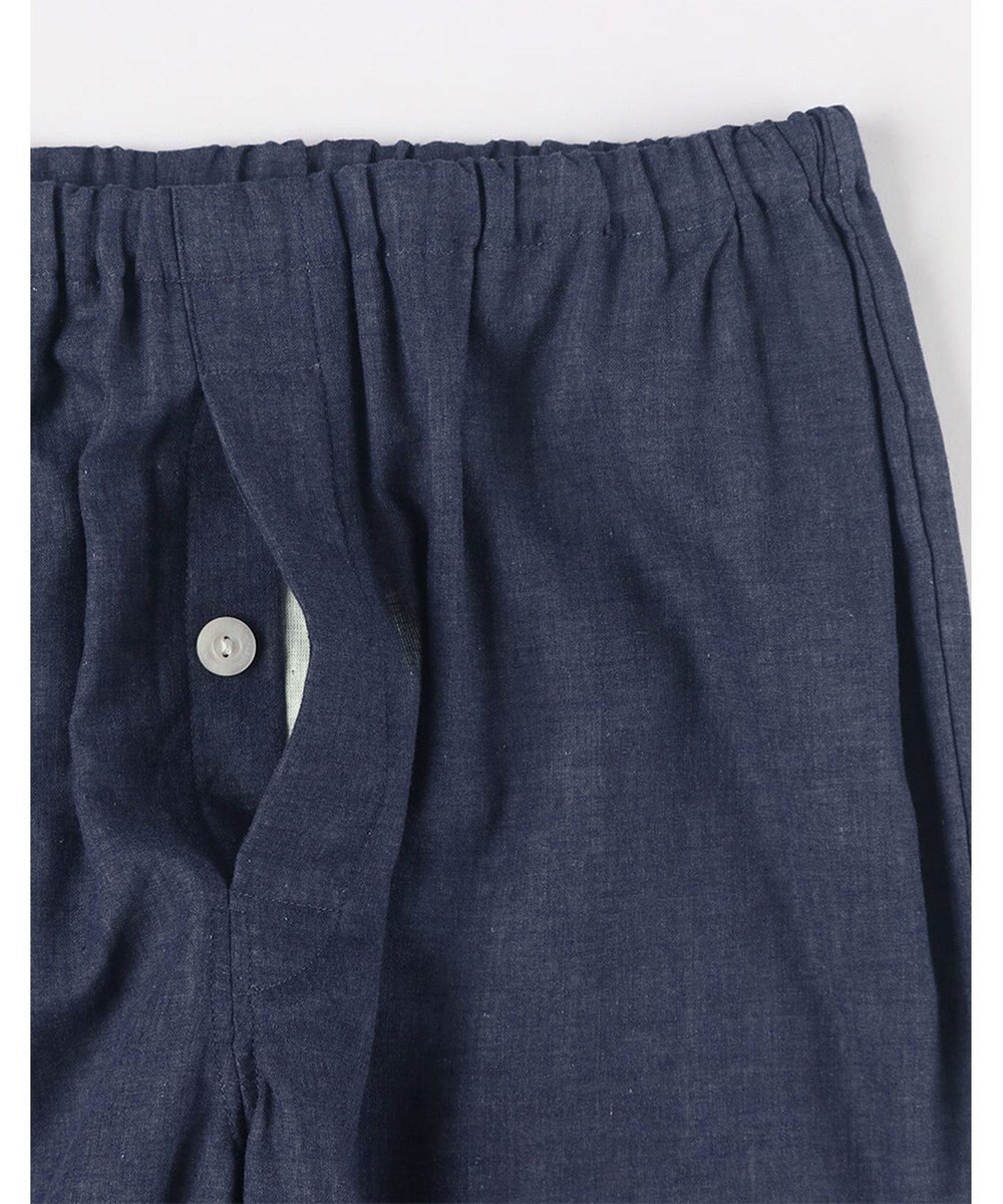 ワコール／睡眠科学 メンズ パジャマ 長袖 長ズボン 綿100%(本体) 二重ガーゼ YGX519 睡眠科学／ワコール 