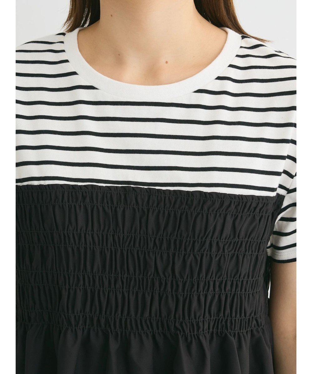 Green Parks シャーリングサテンドッキングプルオーバー 