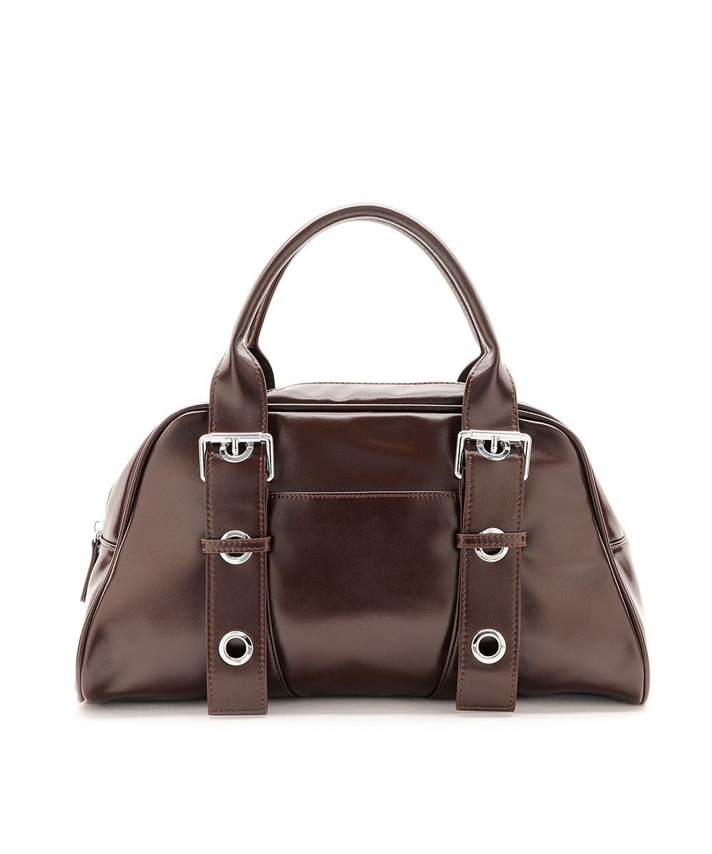 MioFIRANO ベルトハンドルボストンバッグ　FR エフアール 