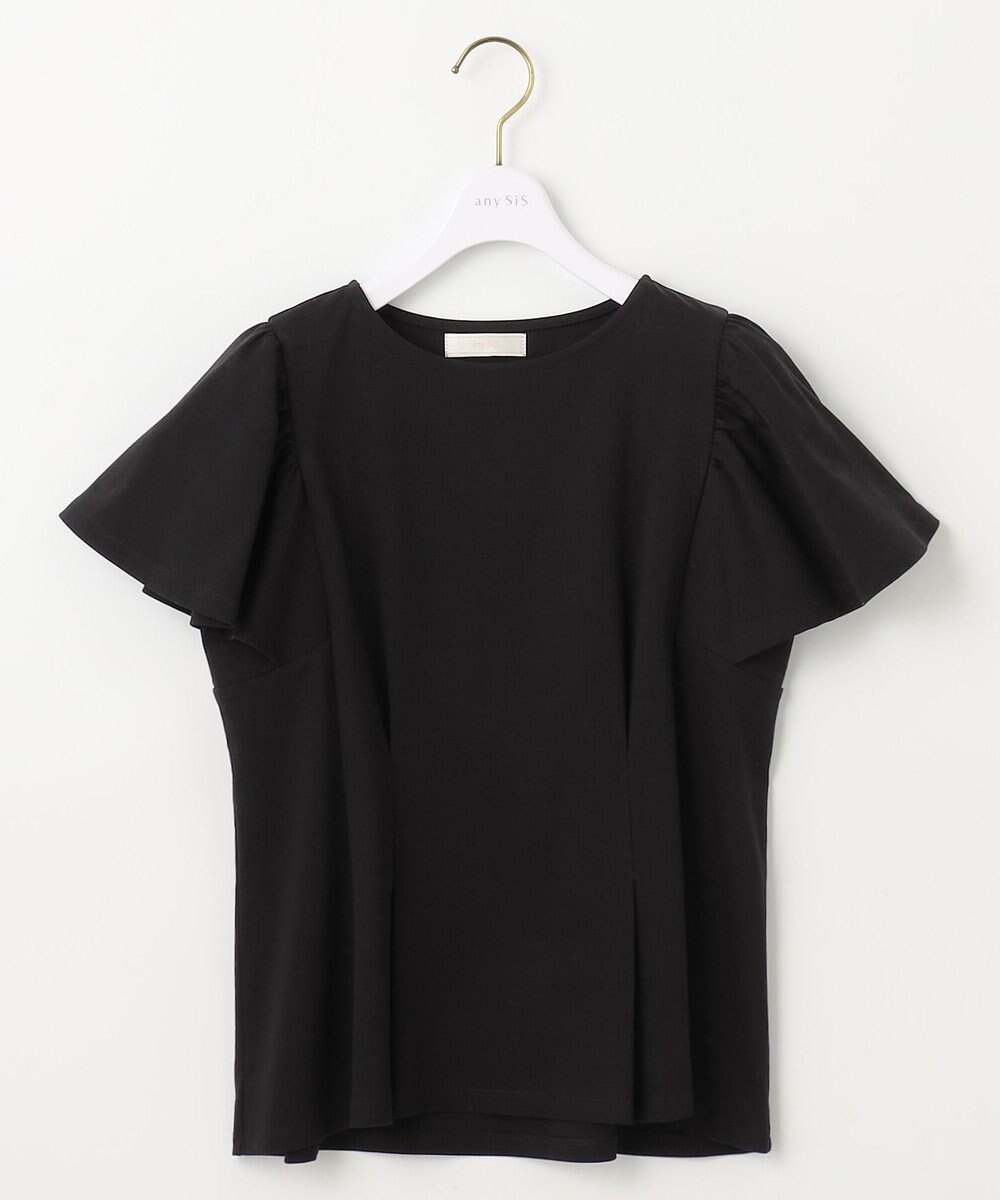 ANY SIS 【接触冷感】美人 フリルスリーブ カットソー 