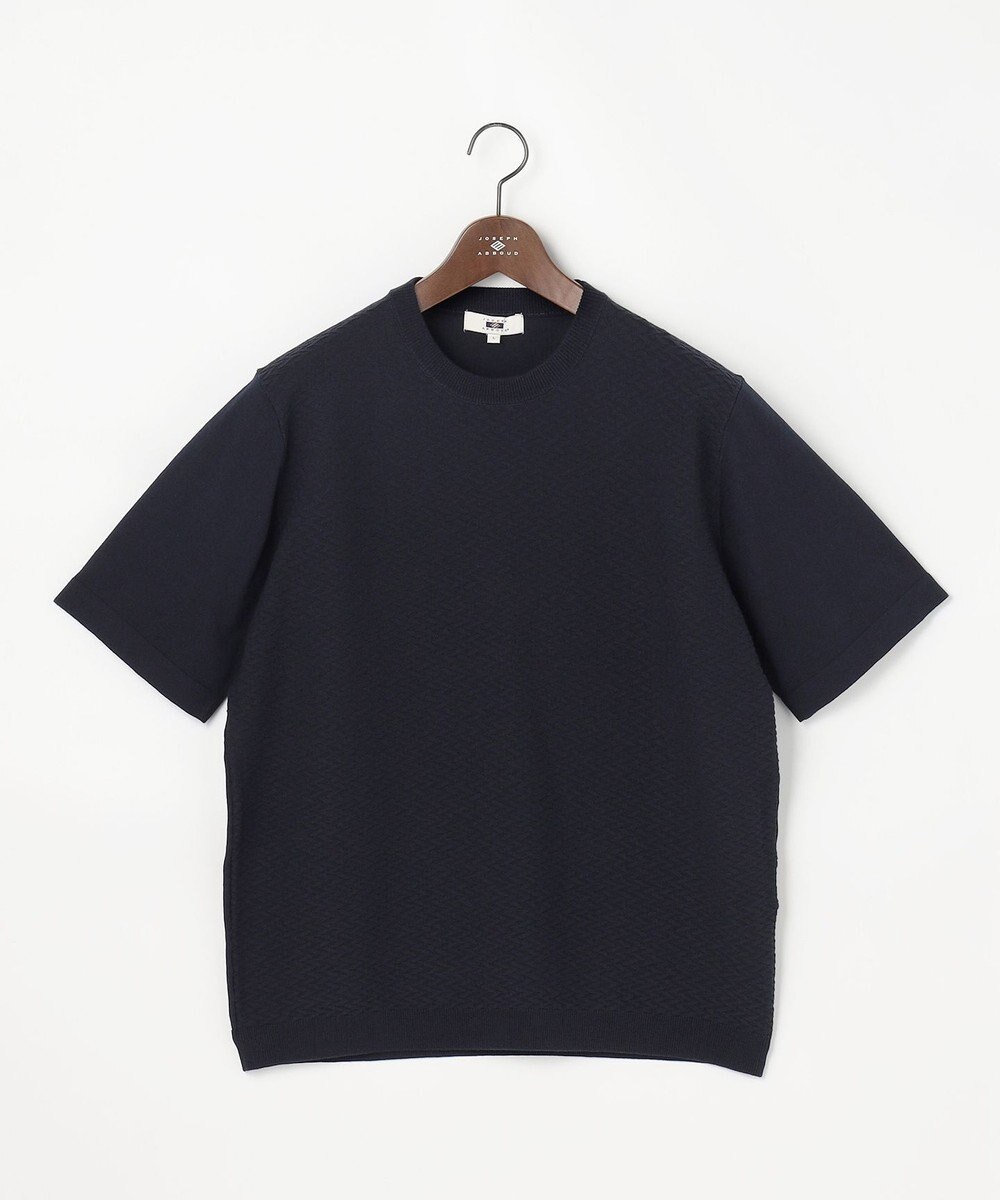JOSEPH ABBOUD 【サステイナブル・オーガニックコットン使用】オーガニッククール ニット Tシャツ 