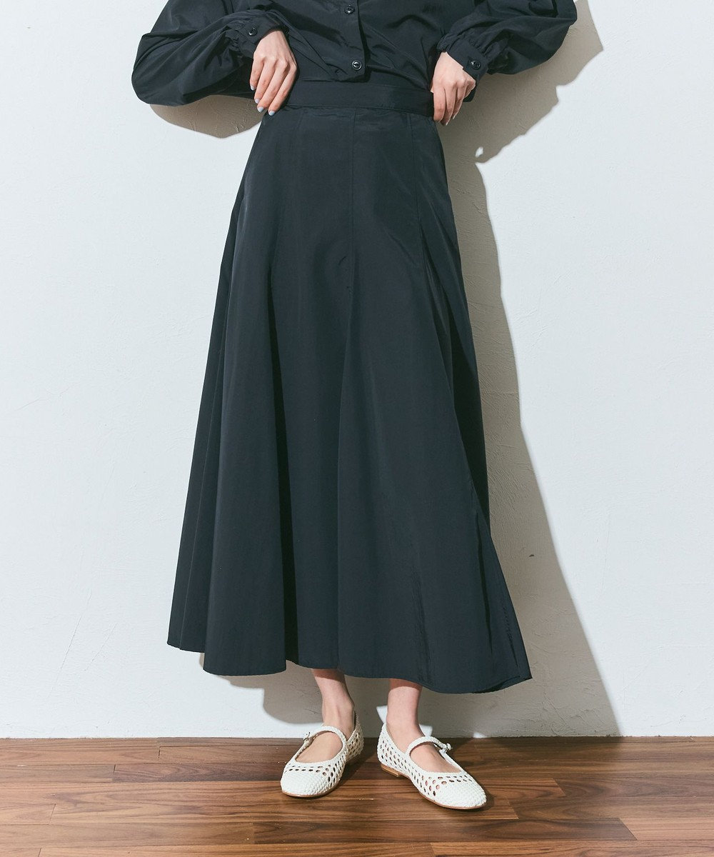GRACE CONTINENTAL ナイロンボリュームスカート 