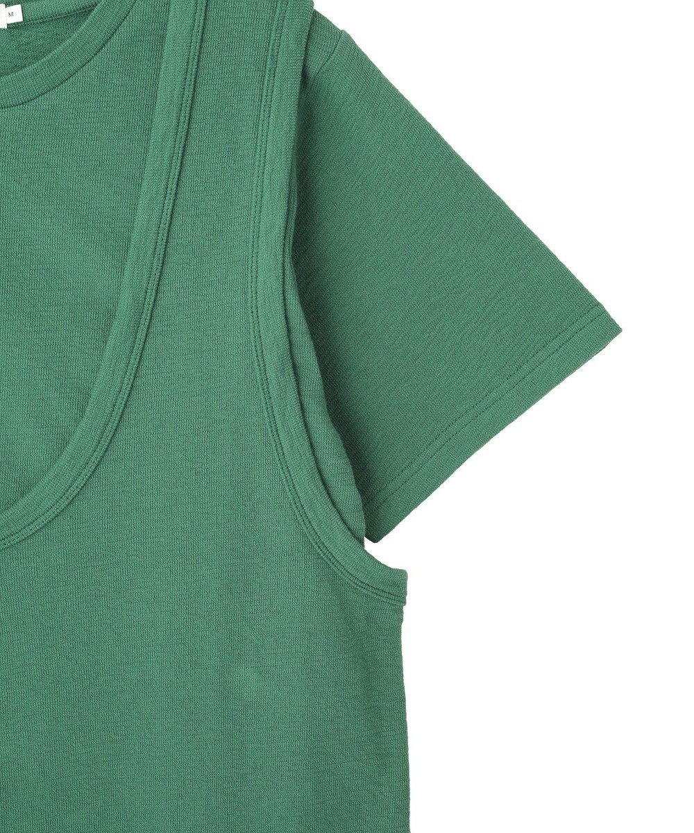 AMERICAN HOLIC 【2点セット】Tシャツ＋Uネックワンピース 