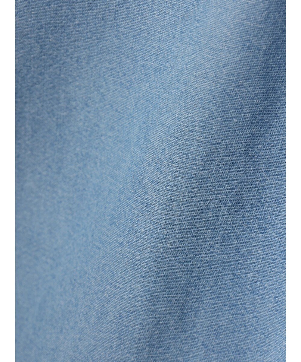 Green Parks ミディ丈デニムシャツワンピース 