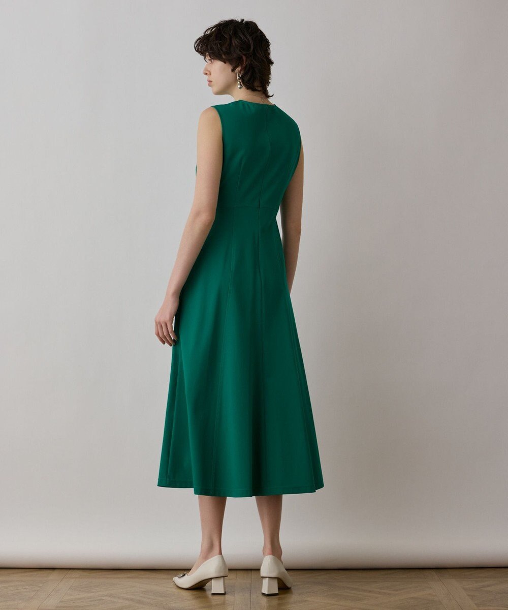 GRACE CONTINENTAL ステッチカットワンピース 