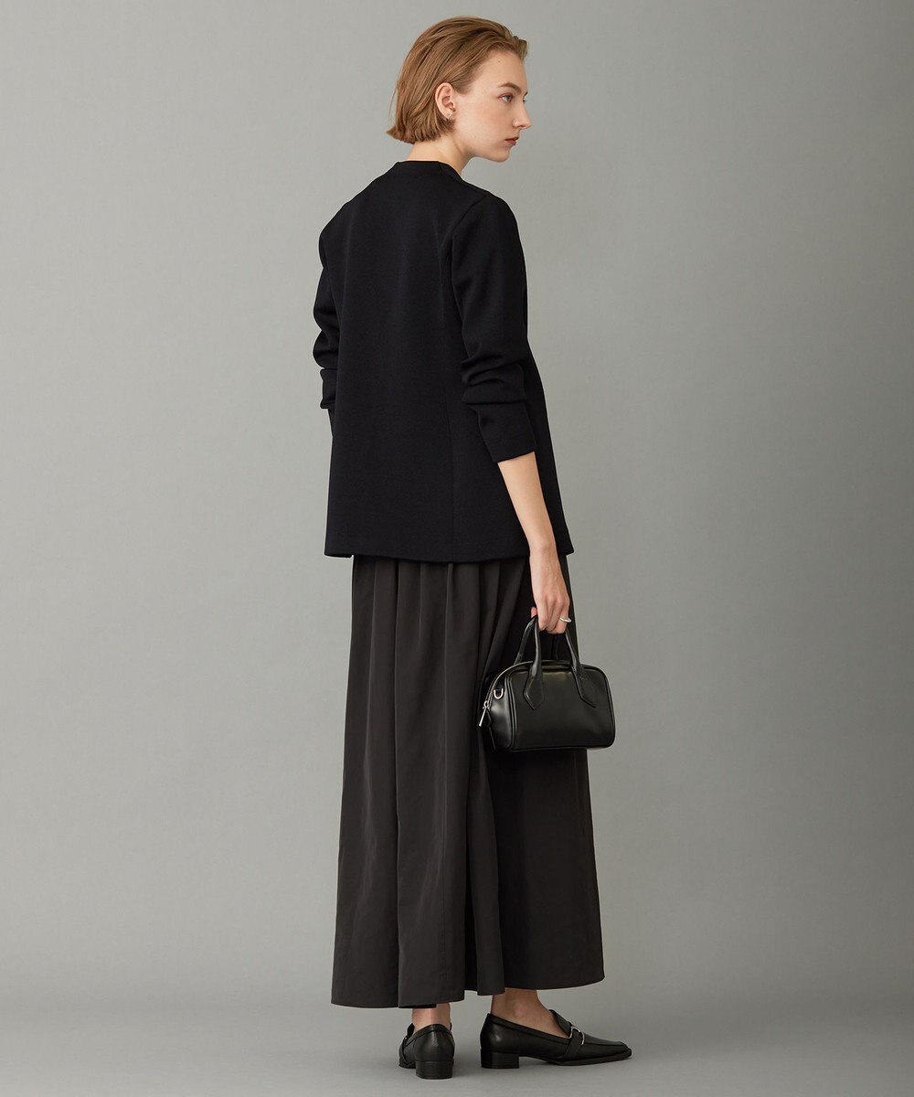 ICB 【洗える】シンセティックヤーンスムース ニットジャケット 