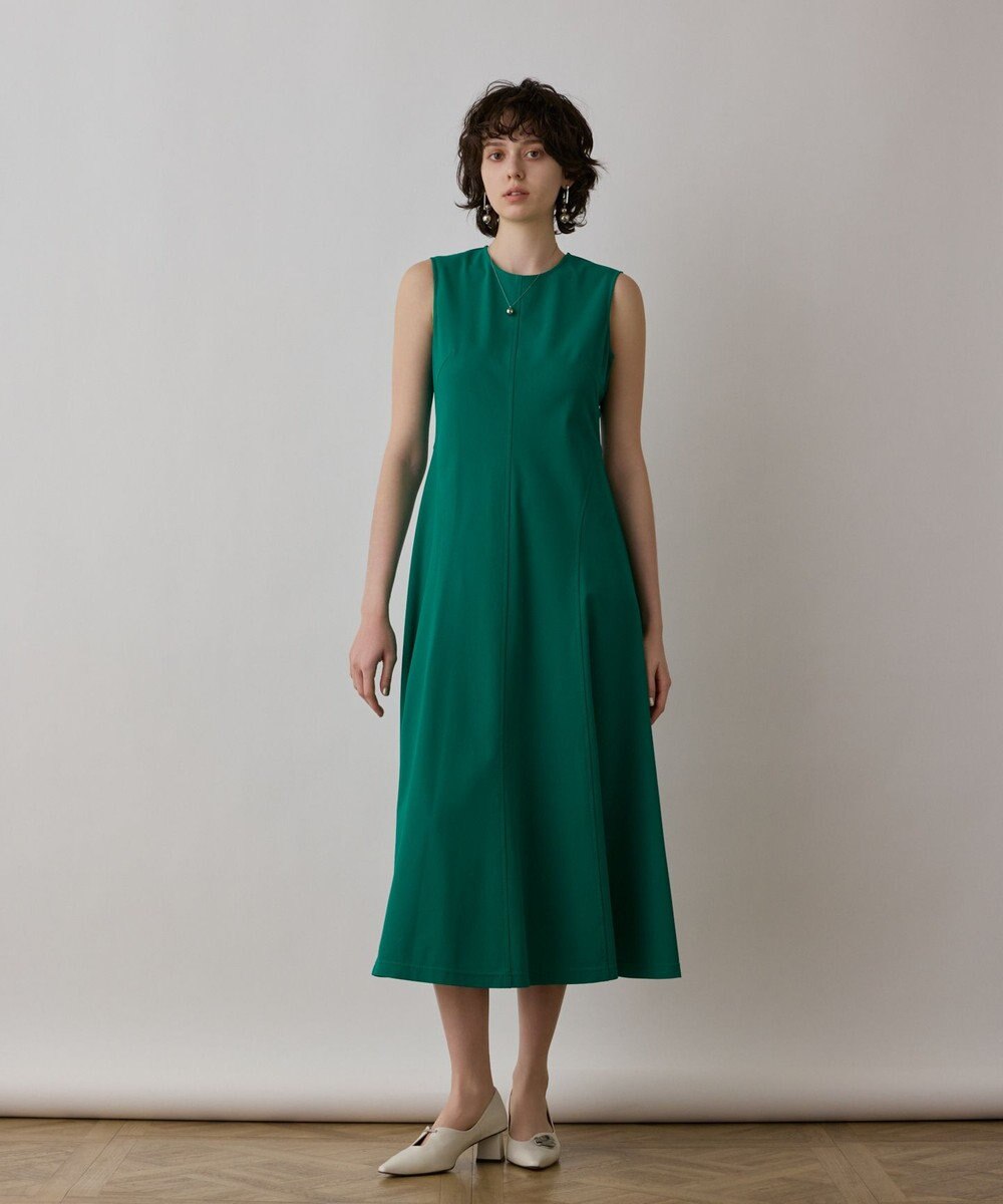 GRACE CONTINENTAL ステッチカットワンピース 