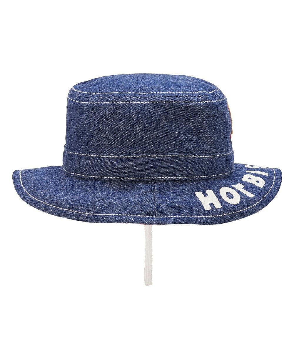 MIKI HOUSE HOT BISCUITS 【46-54cm】 ロゴデニムクロッシェ 