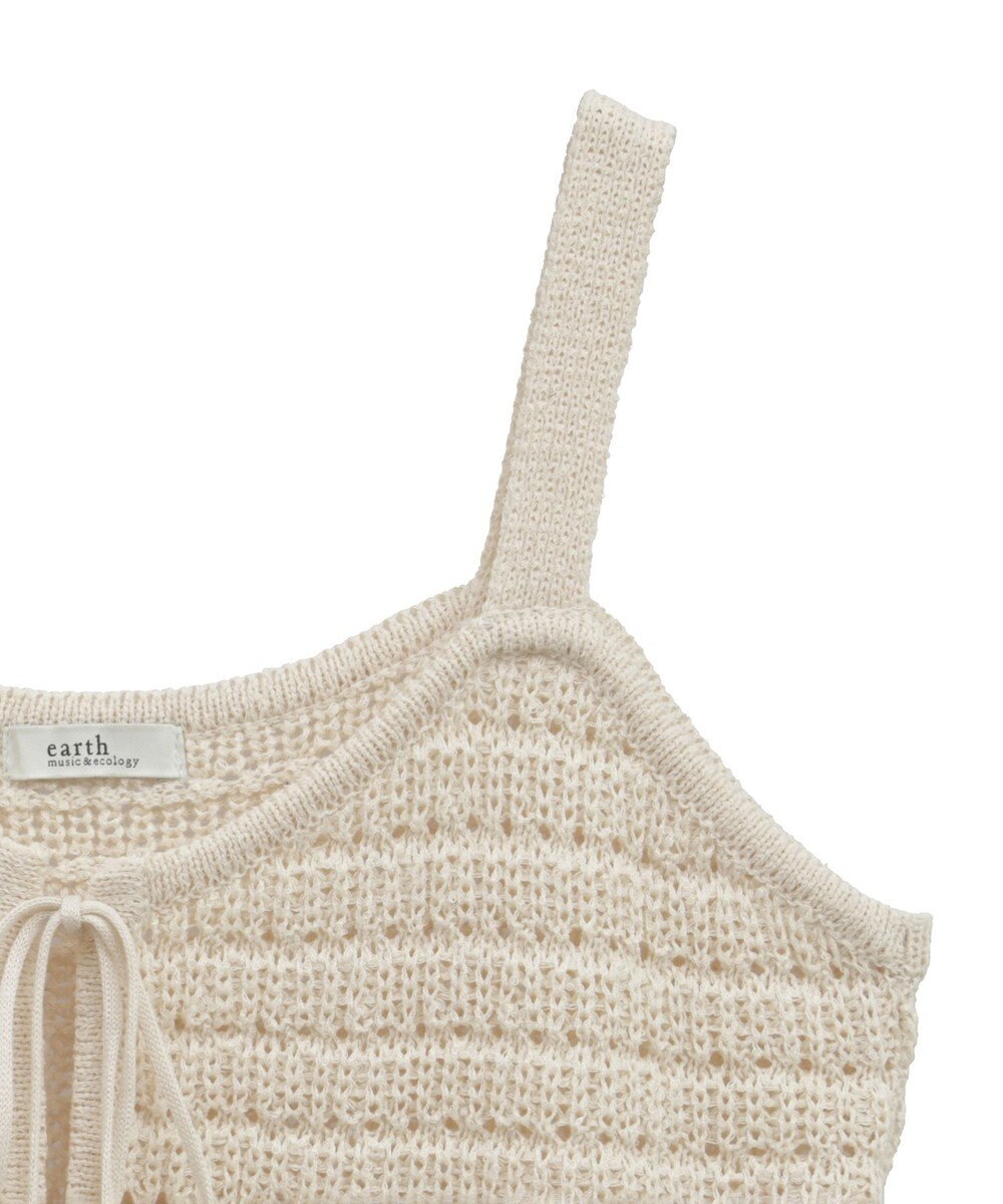 earth music&ecology フリンジニットビスチェ 