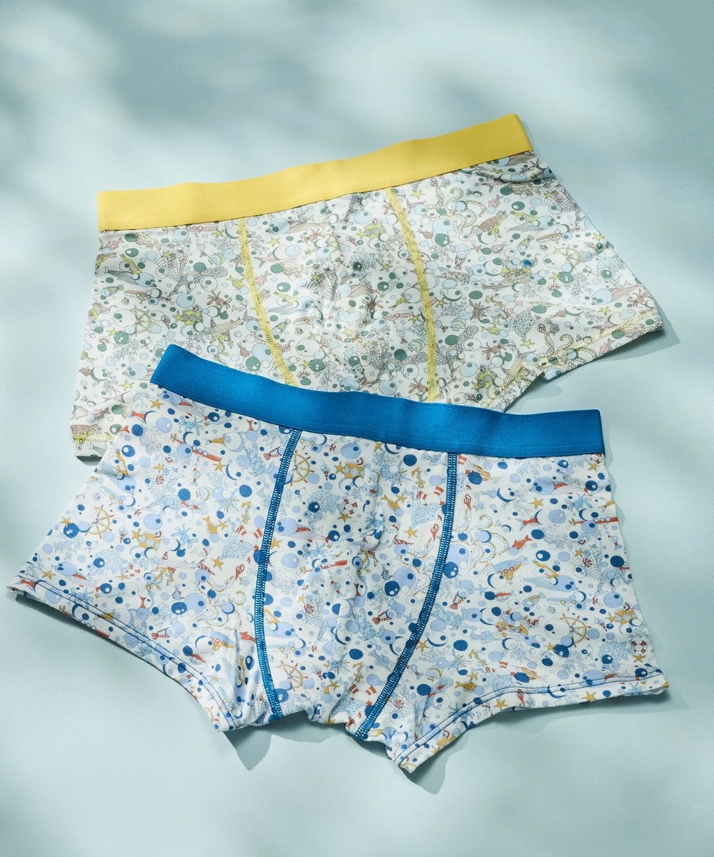 une nana cool MADE WITH LIBERTY FABRIC メンズパンツ 