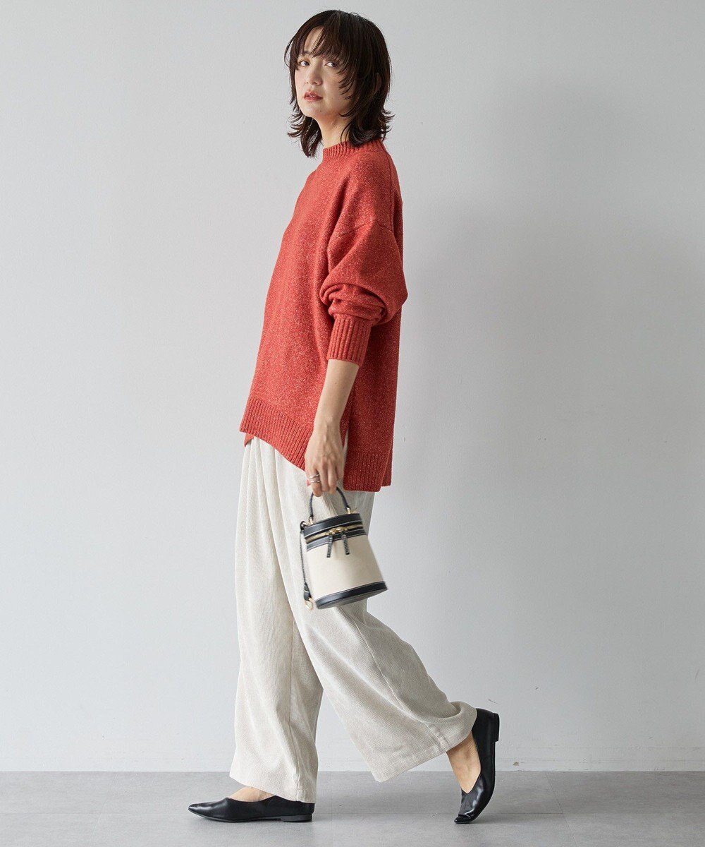 AMERICAN HOLIC サイドスリットハイネックニットプルオーバー 