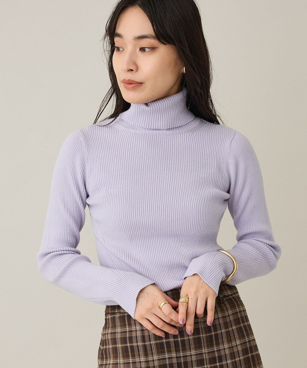 CRAFT STANDARD BOUTIQUE リブタートルニットプルオーバー 