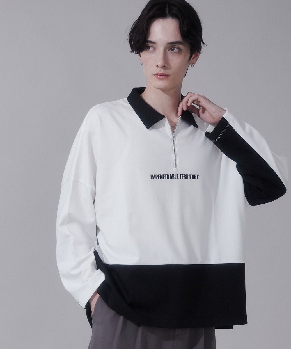 WEGO ドルマンポンチハーフZIPT（LS） 