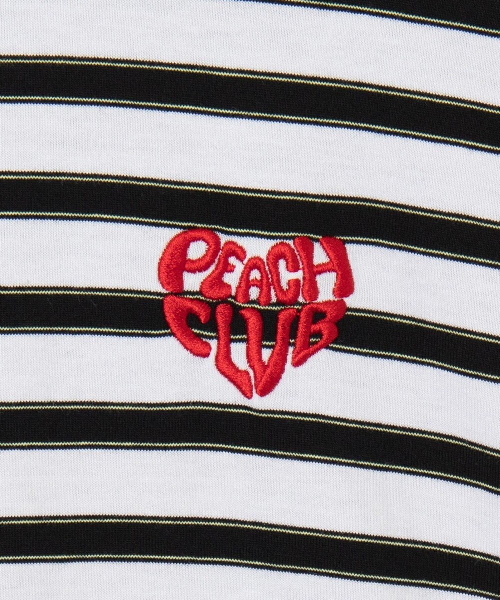 WEGO 【MLサイズ展開】ボーダーワンポイントT（LS） 