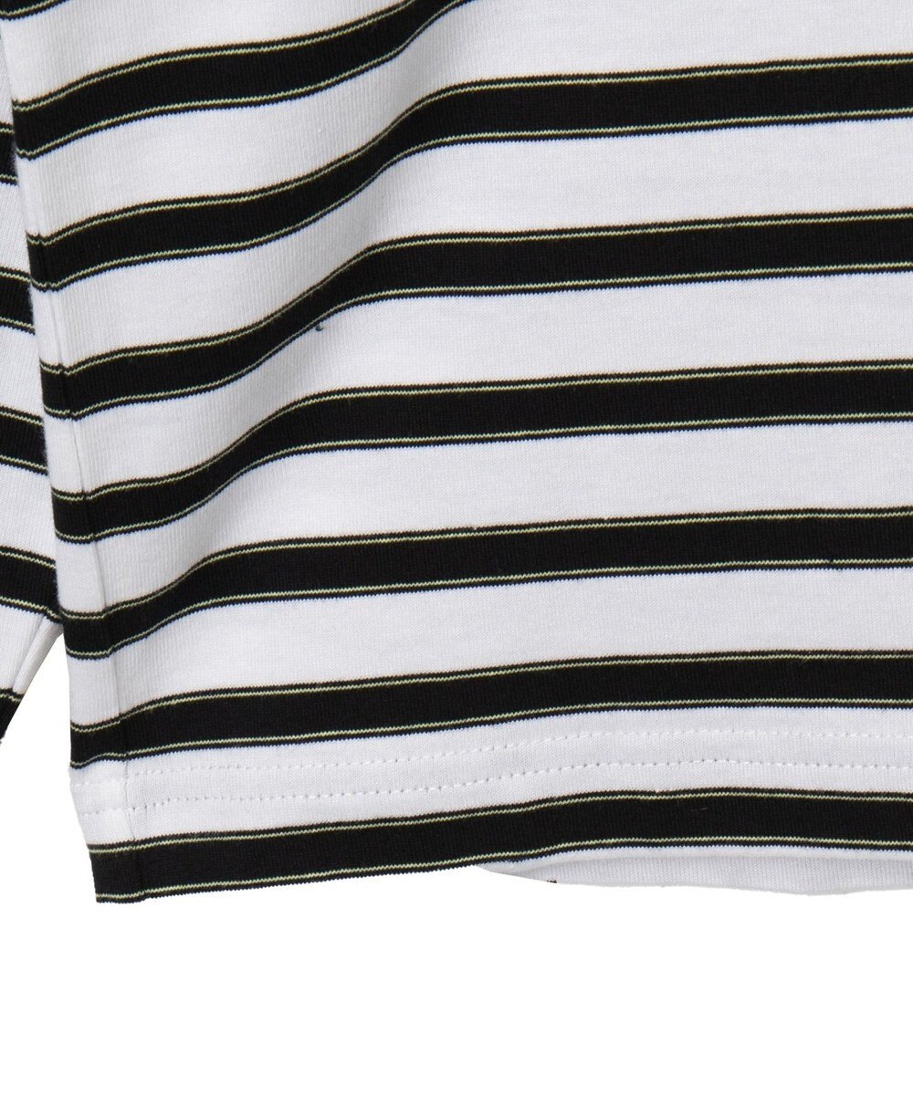 WEGO 【MLサイズ展開】ボーダーワンポイントT（LS） 