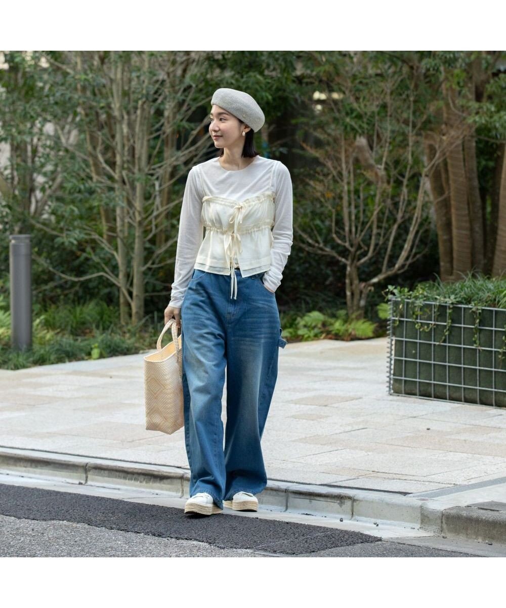 林八百吉商店 un chapeau　ペーパーブレードベレー 