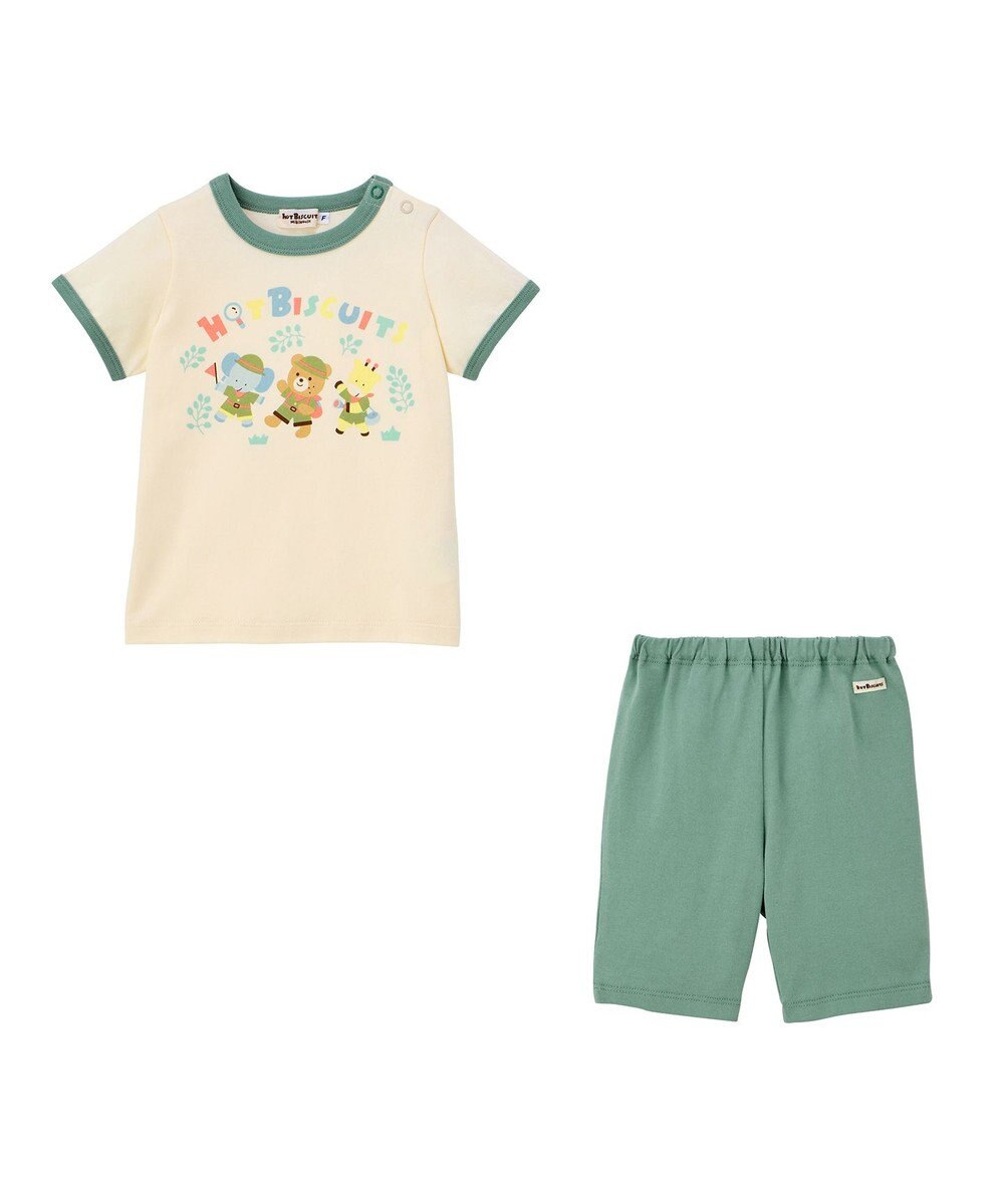 MIKI HOUSE HOT BISCUITS 【70-80cm】 ビーンズ Tシャツセット【BOX付き】 