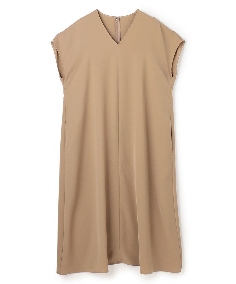 BEIGE， VIRGILE / Vネックリラックスワンピース 