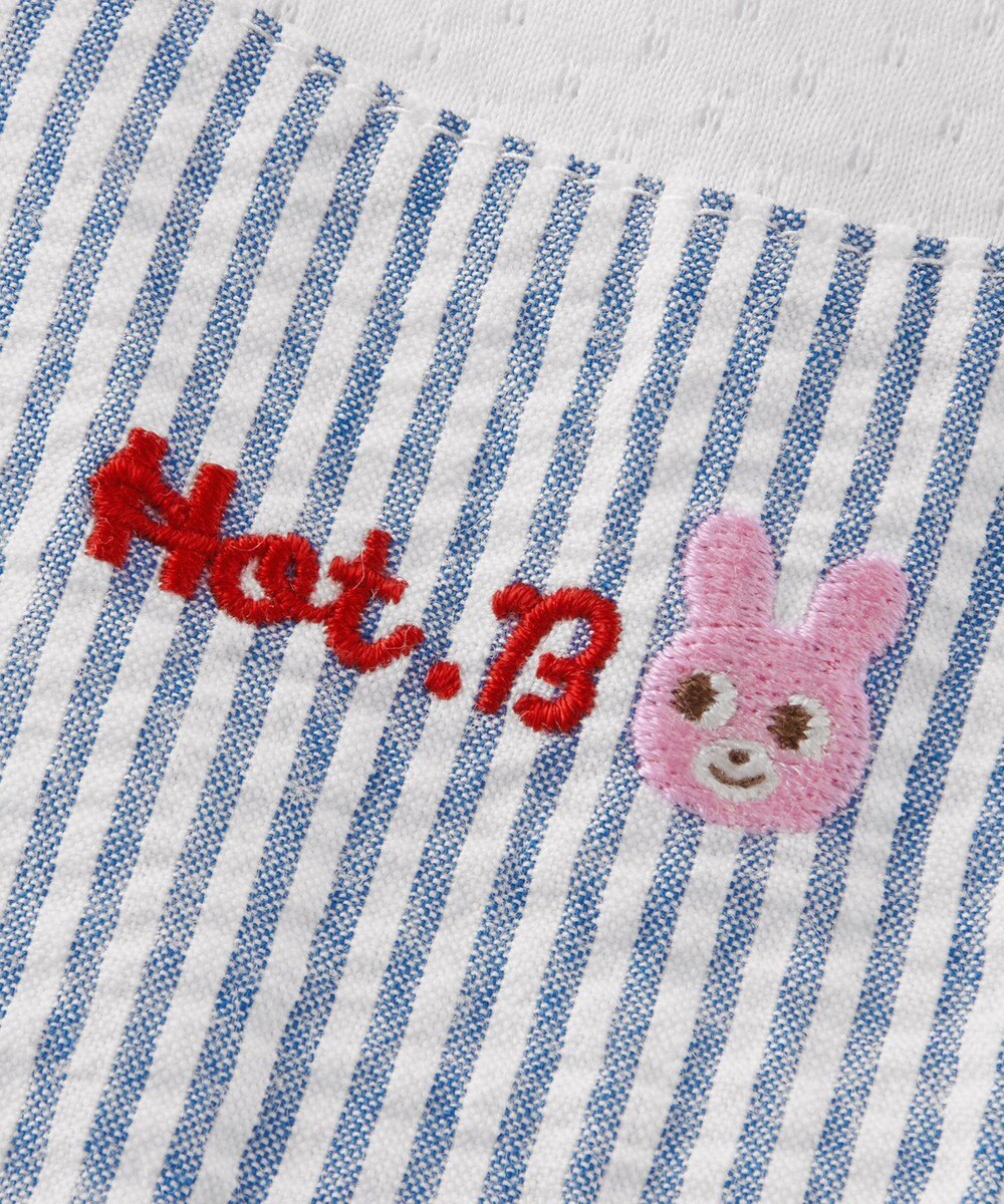 MIKI HOUSE HOT BISCUITS 【80-120cm】重ね着風 半袖Tシャツ 