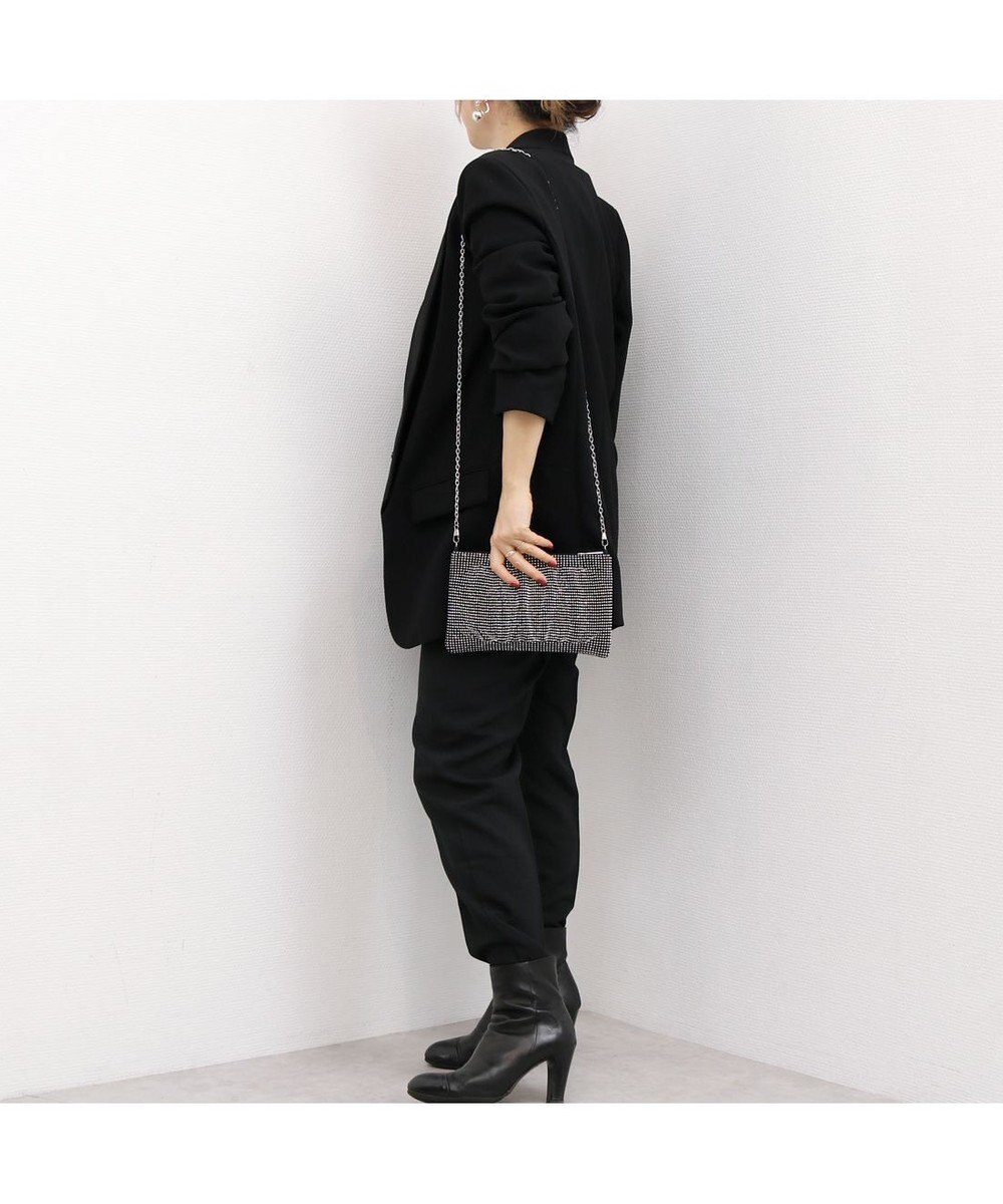 UNBILLION カシュカシュ cachecache / メタリックビーズスクエアミニショルダー 