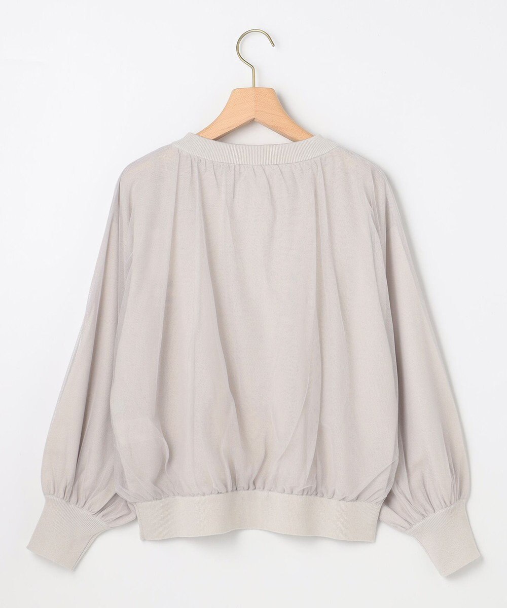 組曲 S 【WEB限定】チュールニット×リバーシブルスカート セット 