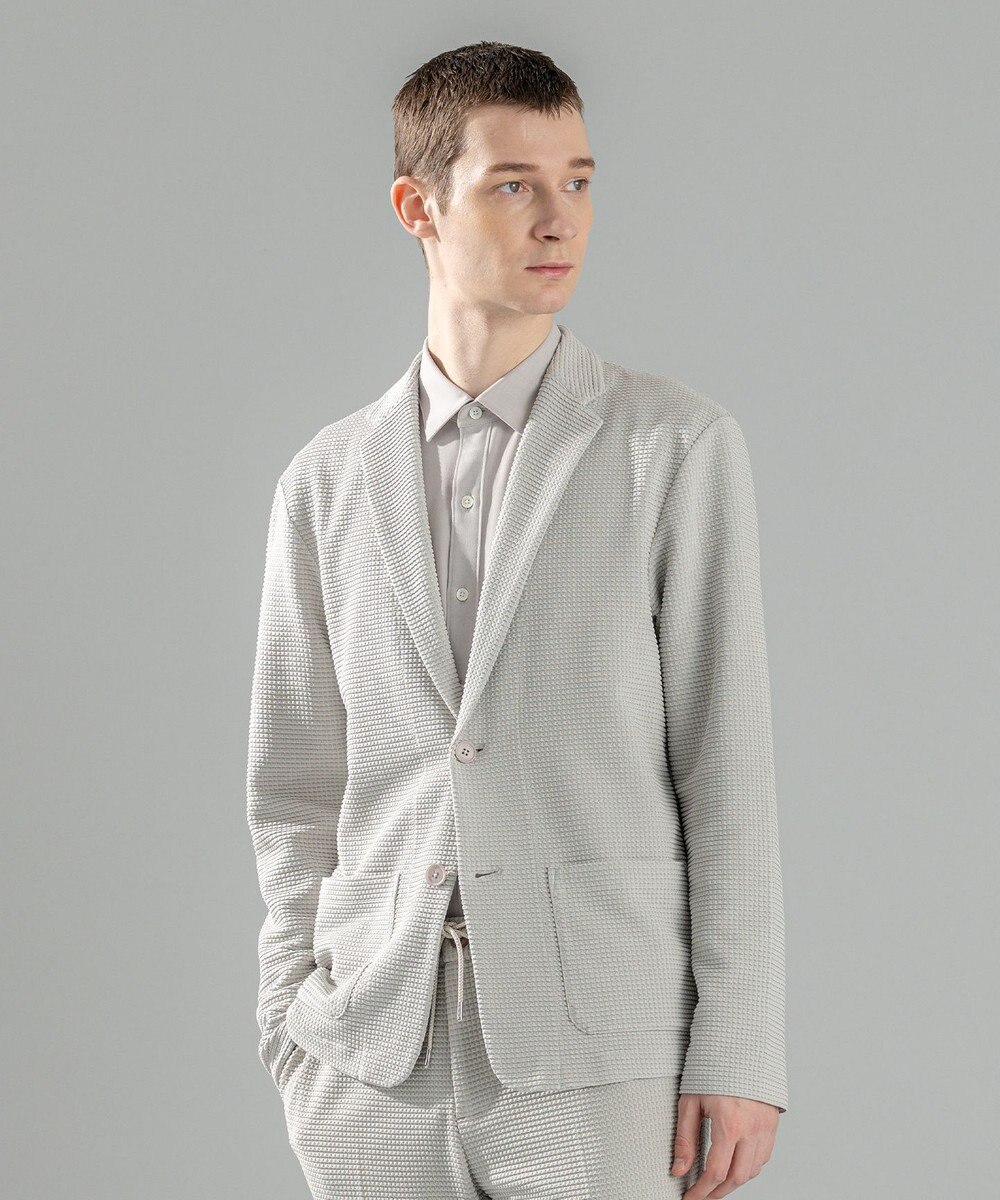 JOSEPH HOMME ＜新色追加＞【オリジナル素材/シワになりにくい】ライトタックジャージー パッチポケット ジャケット 