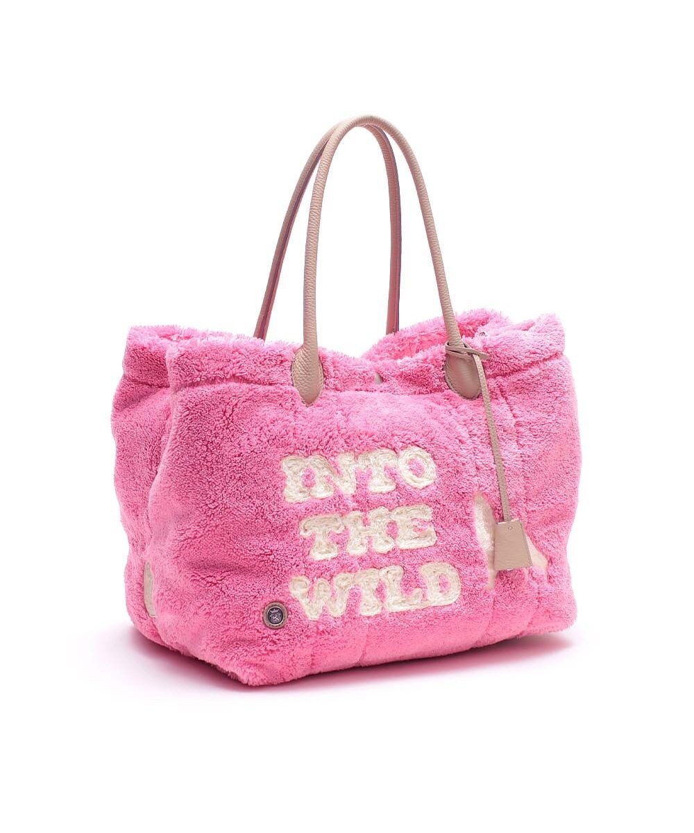 A.D.M.J. 【もこもこ】オスカー/コード刺しゅうキューブトート34cm(Dカン＋) 