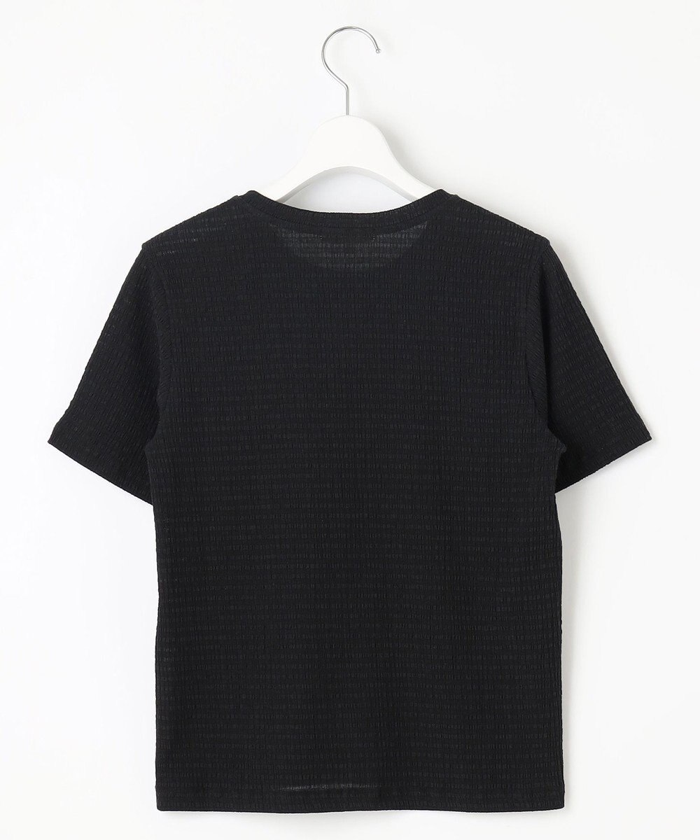 自由区 【洗える】シャーリングジャージー Tシャツ 