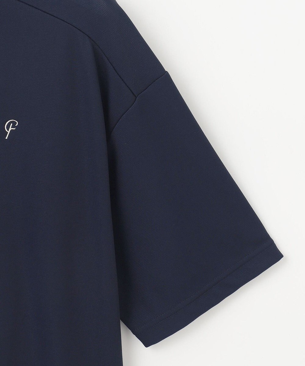 23区GOLF 【23Fondation/MEN】【UVケア】ハイブリッド ポロシャツ 