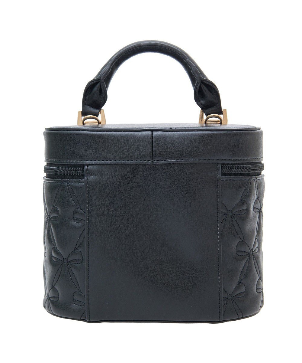 Maison de FLEUR リボンキルティングキューブショルダーバッグ 