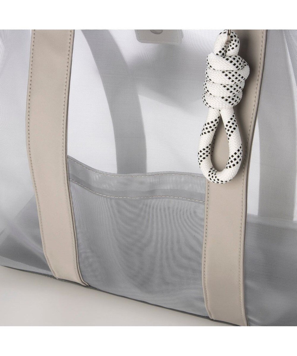 UNBILLION カシュカシュ cachecache / チュールメッシュスクエアビッグトート 