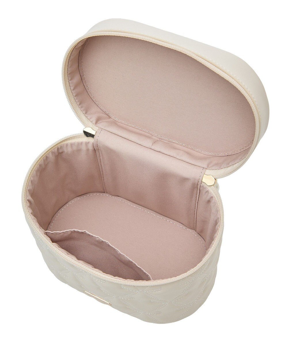 Maison de FLEUR リボンキルティングキューブショルダーバッグ 