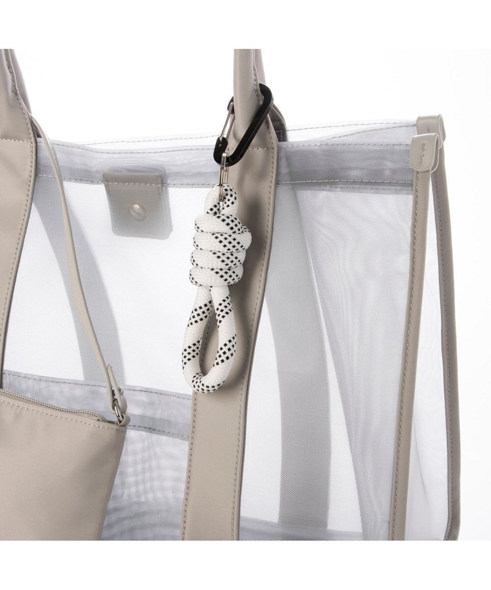 UNBILLION カシュカシュ cachecache / チュールメッシュスクエアビッグトート 