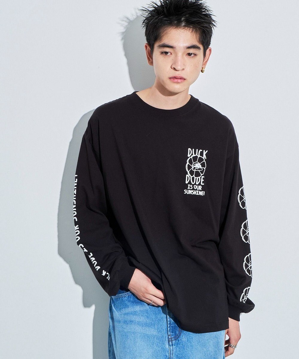 WEGO DUCKDUDE　SUNFLOWER　L／S　TEE 