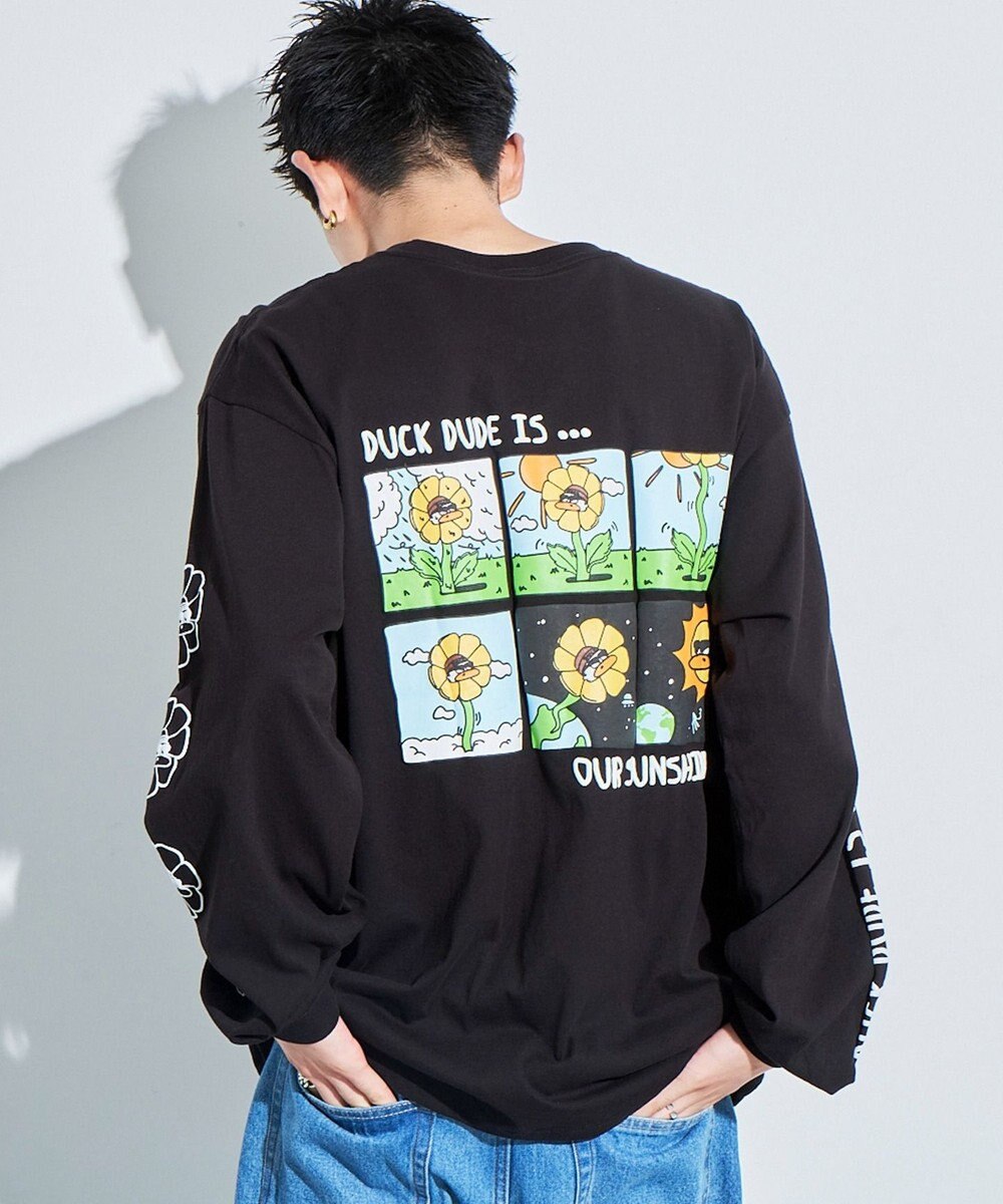 WEGO DUCKDUDE　SUNFLOWER　L／S　TEE 