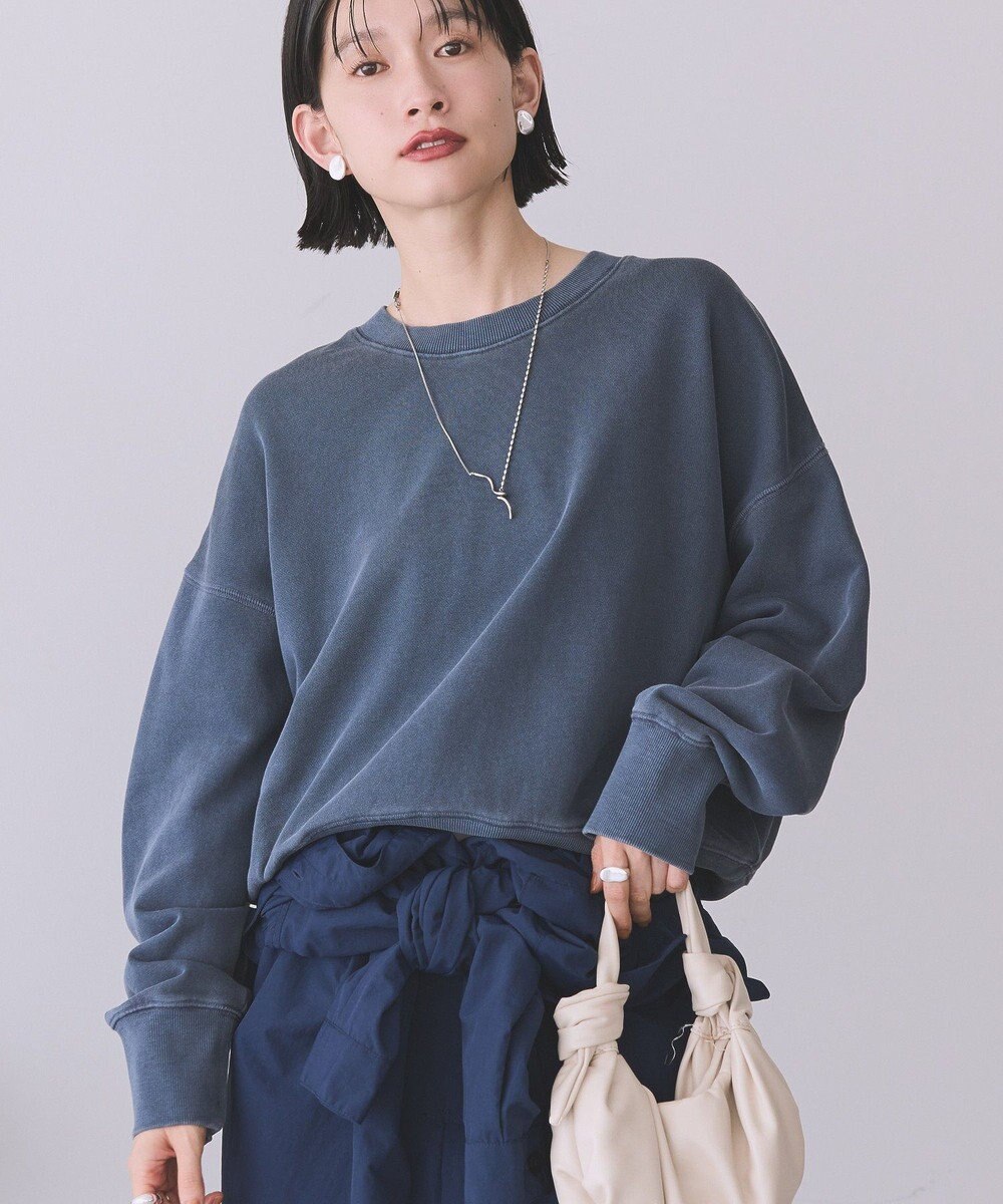 AMERICAN HOLIC ピグメント裏毛プルオーバー 