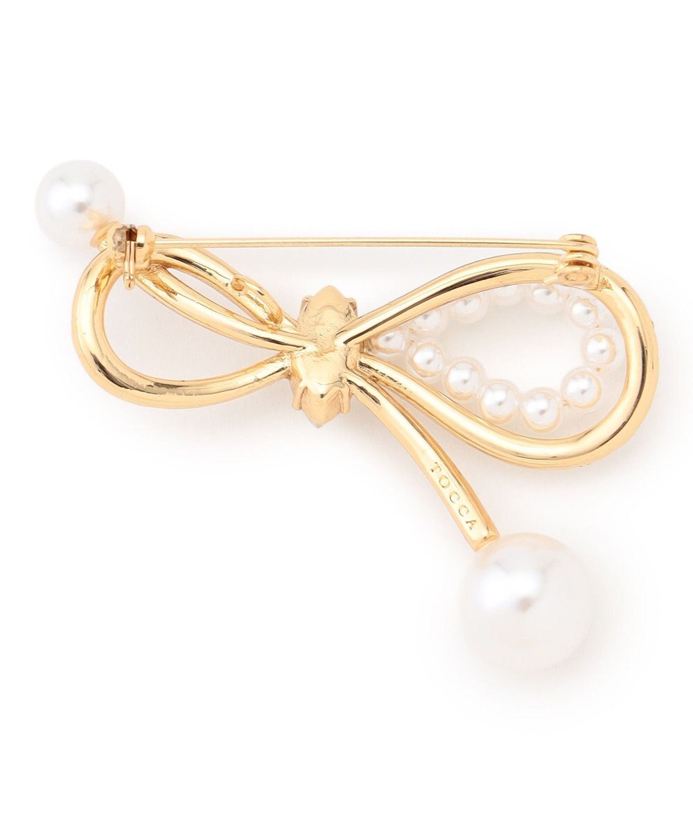 TOCCA 【八木アリサさん着用】SHAKE RIBBON 2WAY BROOCH NECKLACE ブローチネックレス 