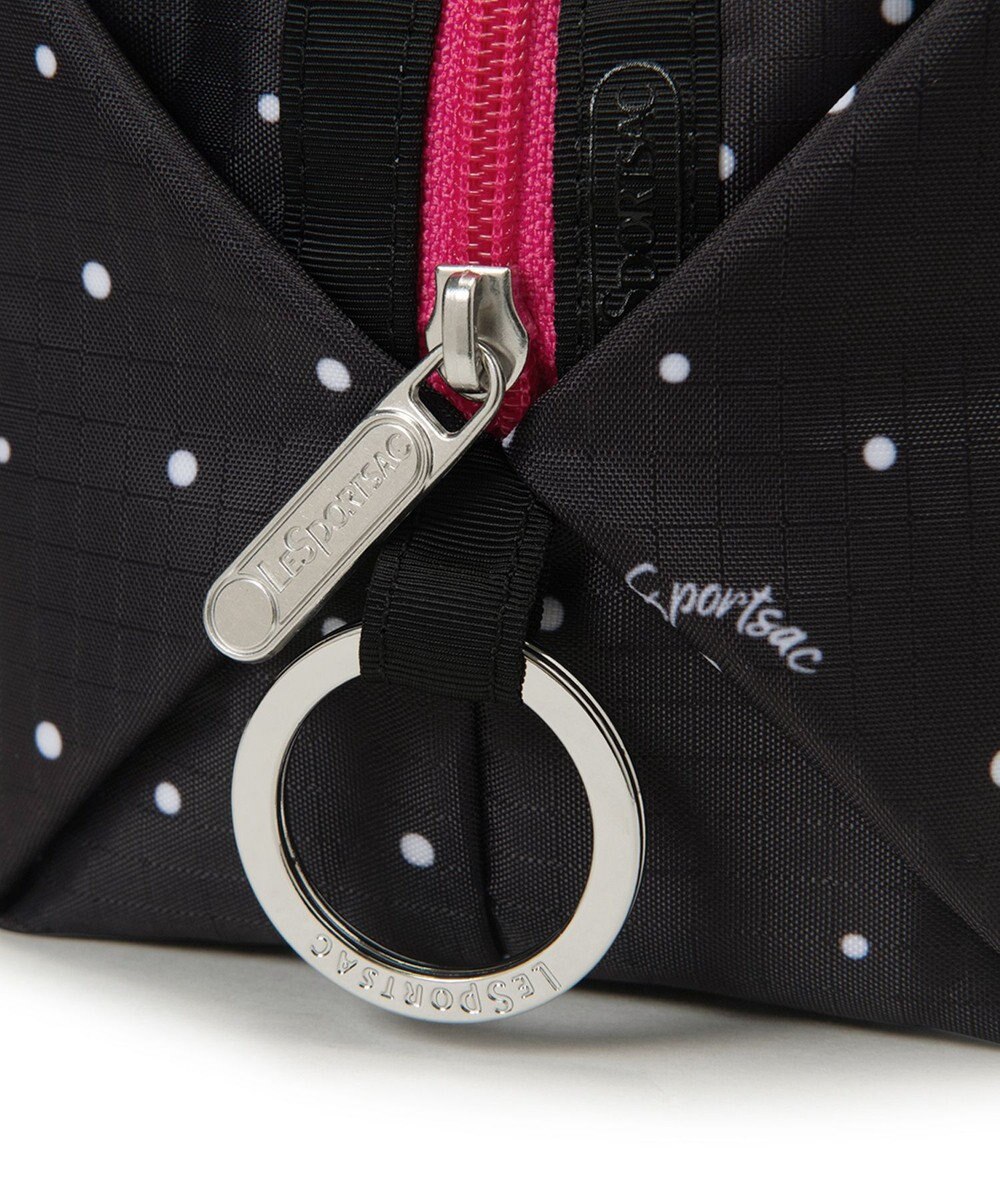 LeSportsac LARGE ZIP POUCH/ブリスドッツACC PK 