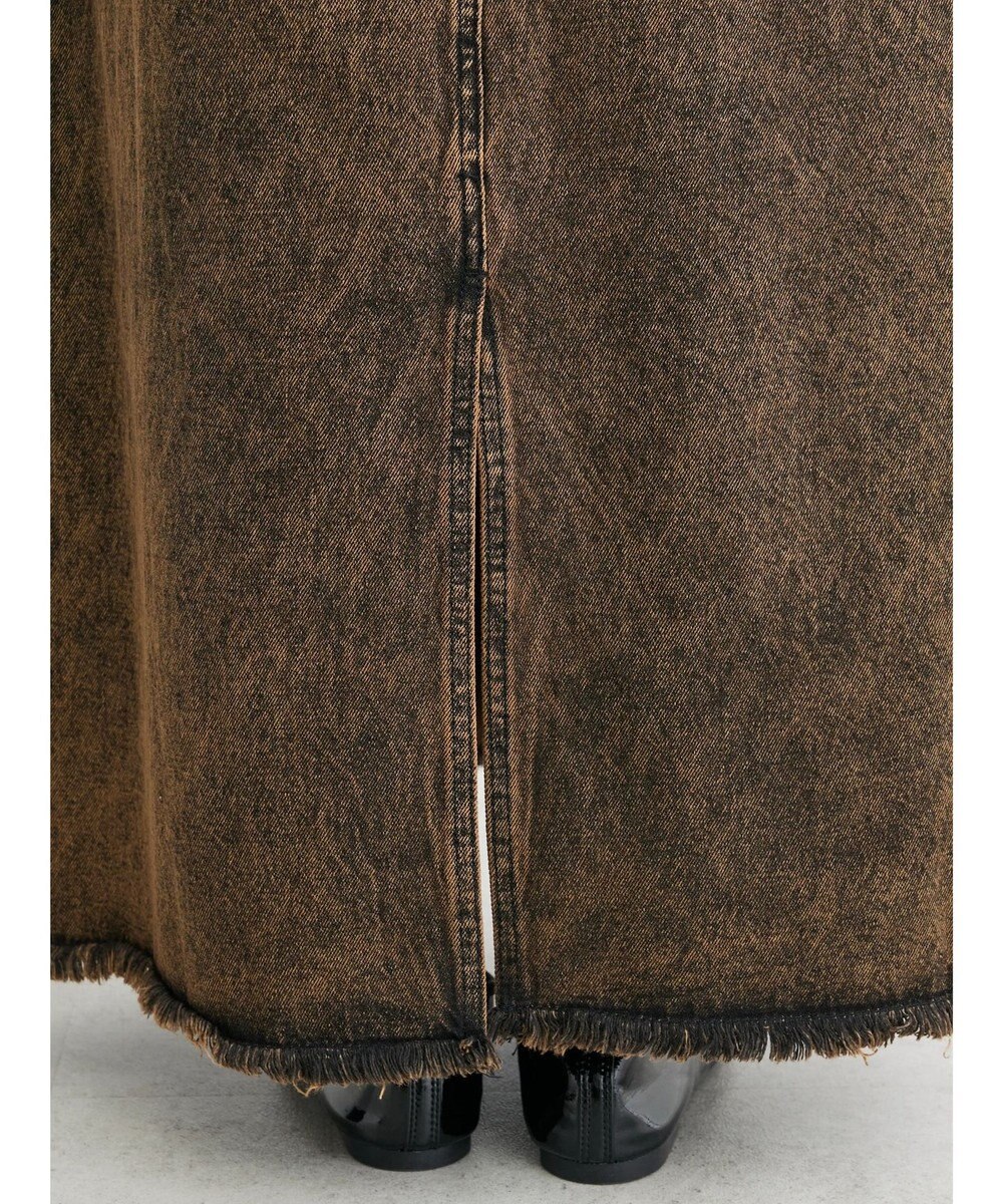 Green Parks ・ＳＵＧＡＲ　ＳＰＯＯＮ　カラーデニムスカート 