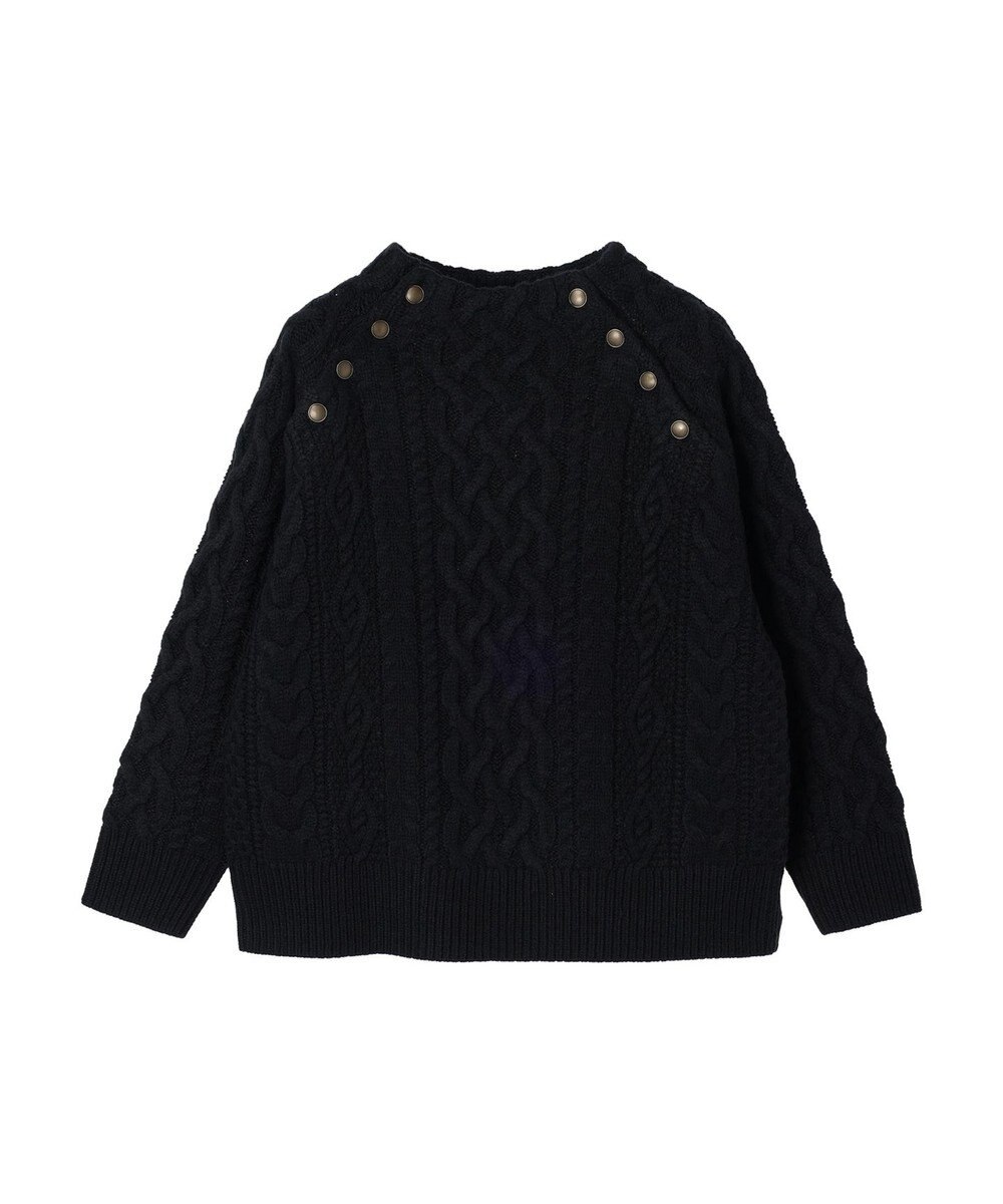 CRAFT STANDARD BOUTIQUE ラグランケーブルニットプルオーバー　 