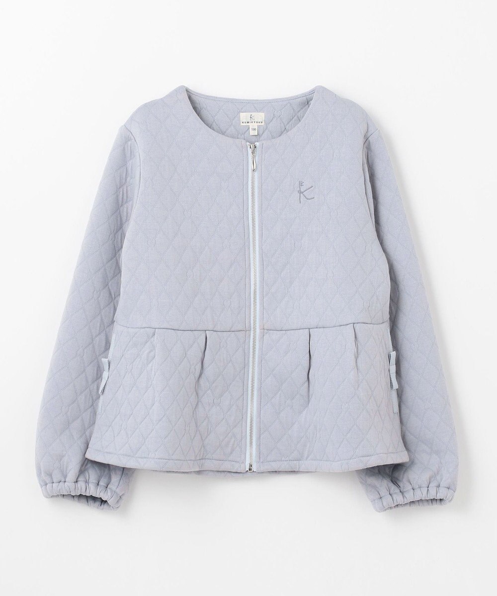 組曲 KIDS 【110-140㎝】ハートキルトジャガード アウター 