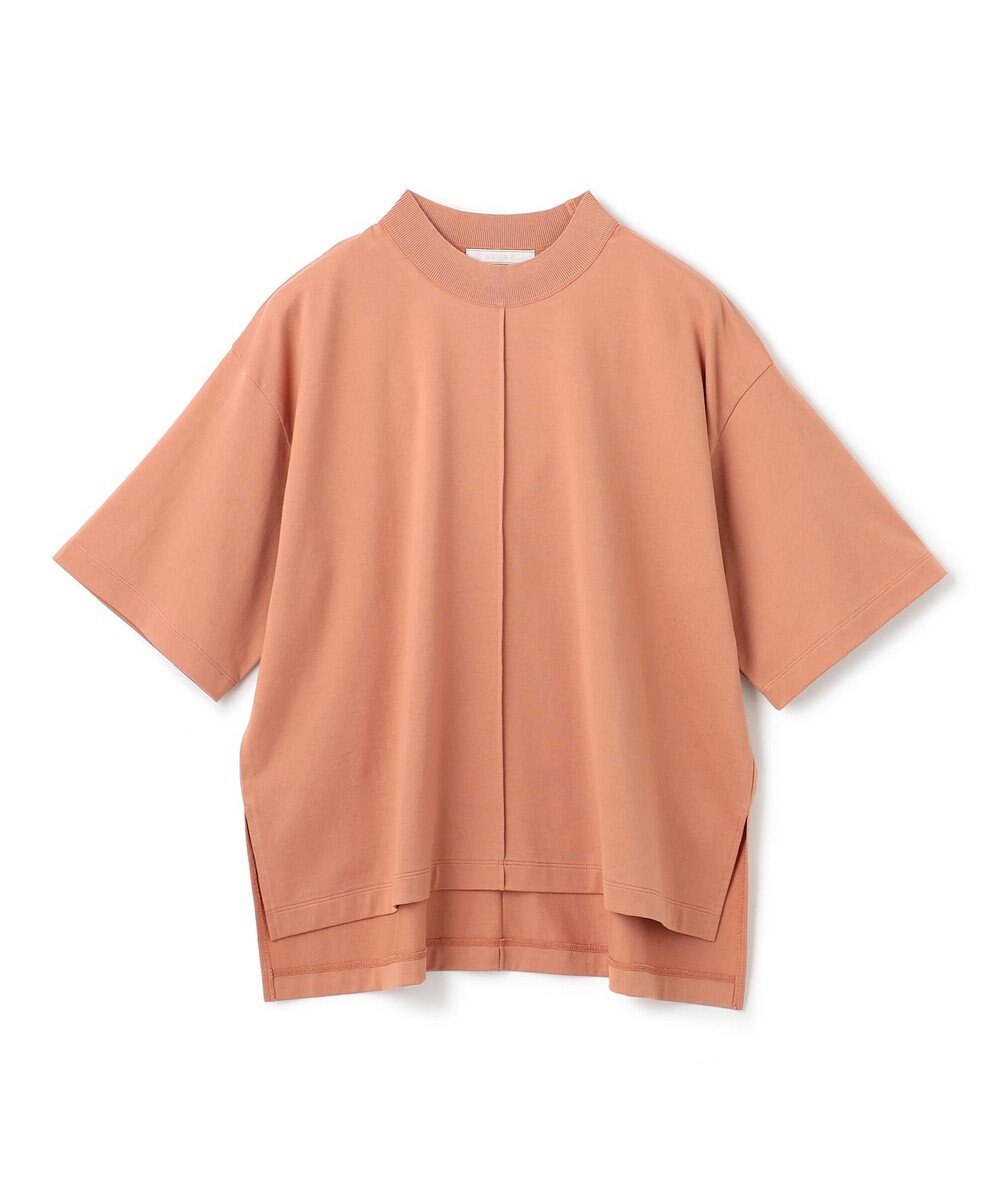 BEIGE， 【BEIGE,ecru/WEB限定・洗える】JERSEY STITCH / コットンハーフスリーブトップス 