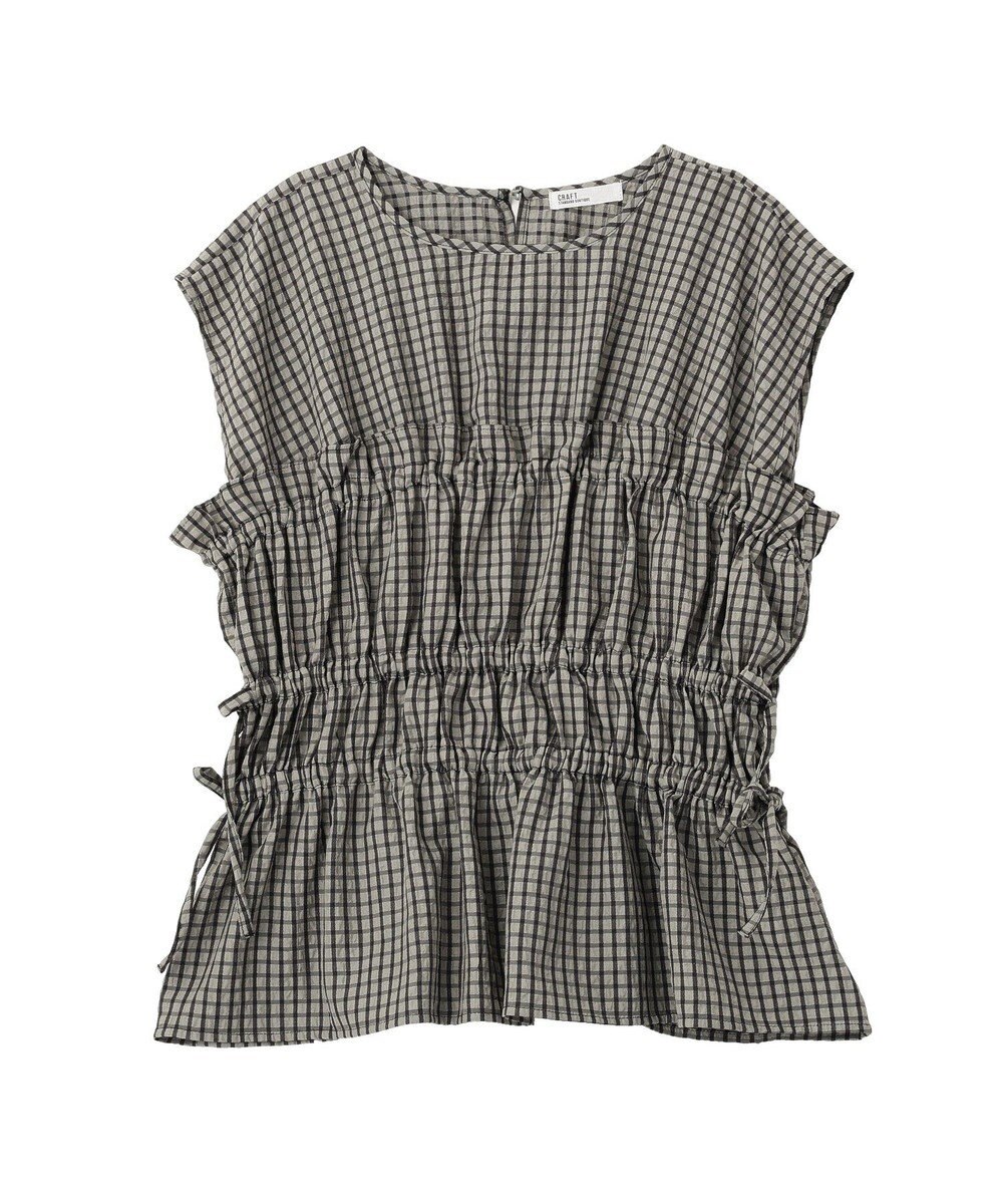 CRAFT STANDARD BOUTIQUE サッカーチェックブラウス 