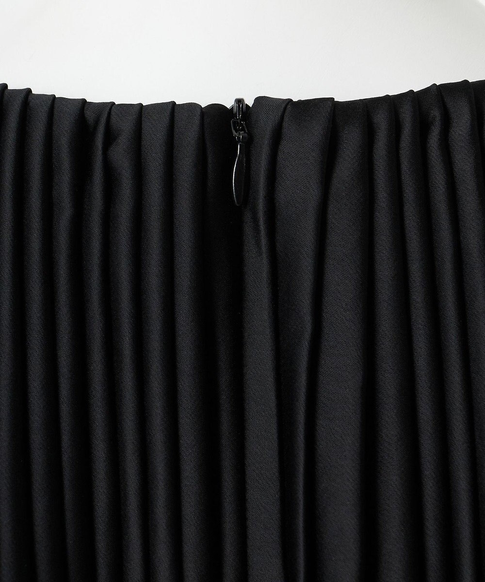 23区 L 【エステータ】ドレープサテン プリーツブラウス 