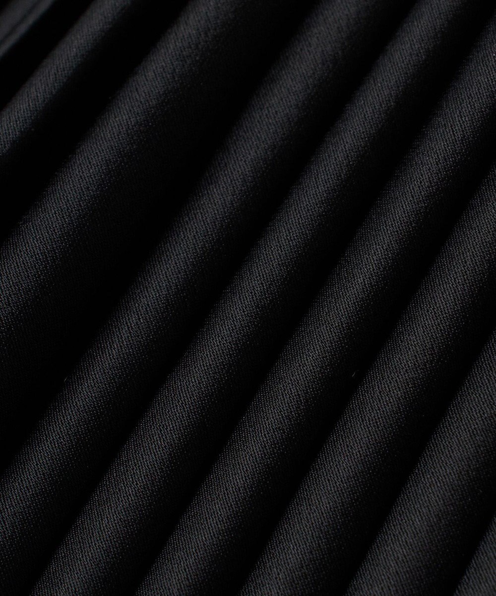 23区 L 【エステータ】ドレープサテン プリーツブラウス 