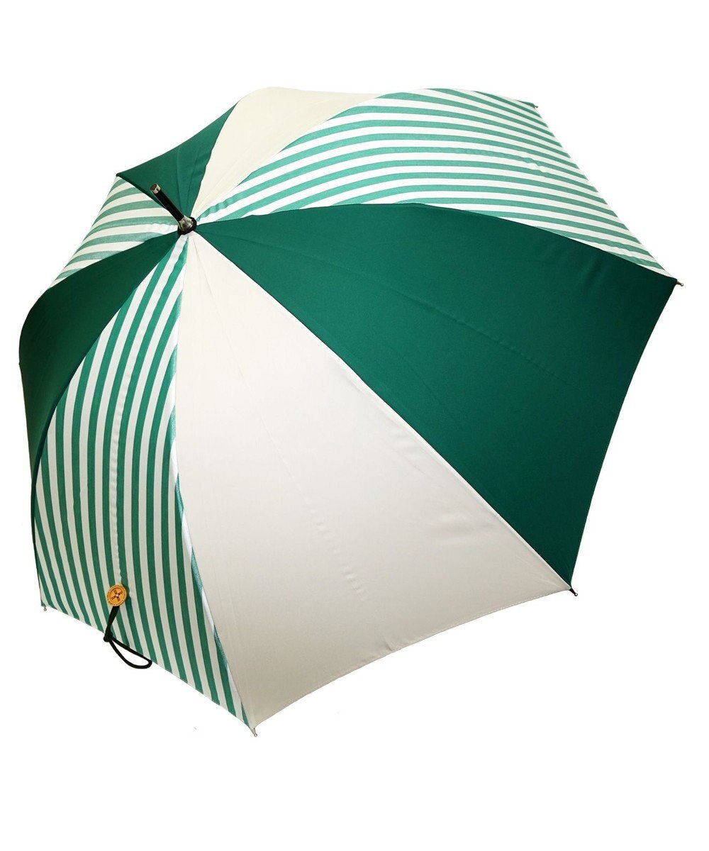 +RING UNISEX プラスリング 長傘 60cm GRN-STP T1351 