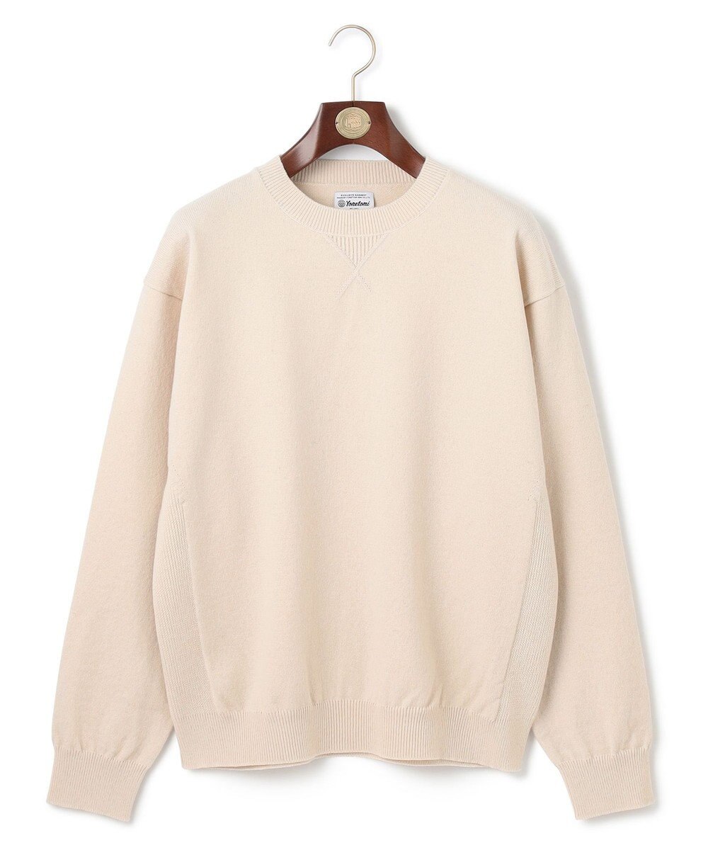 J.PRESS MEN リジットカシミア クルーネックニット 